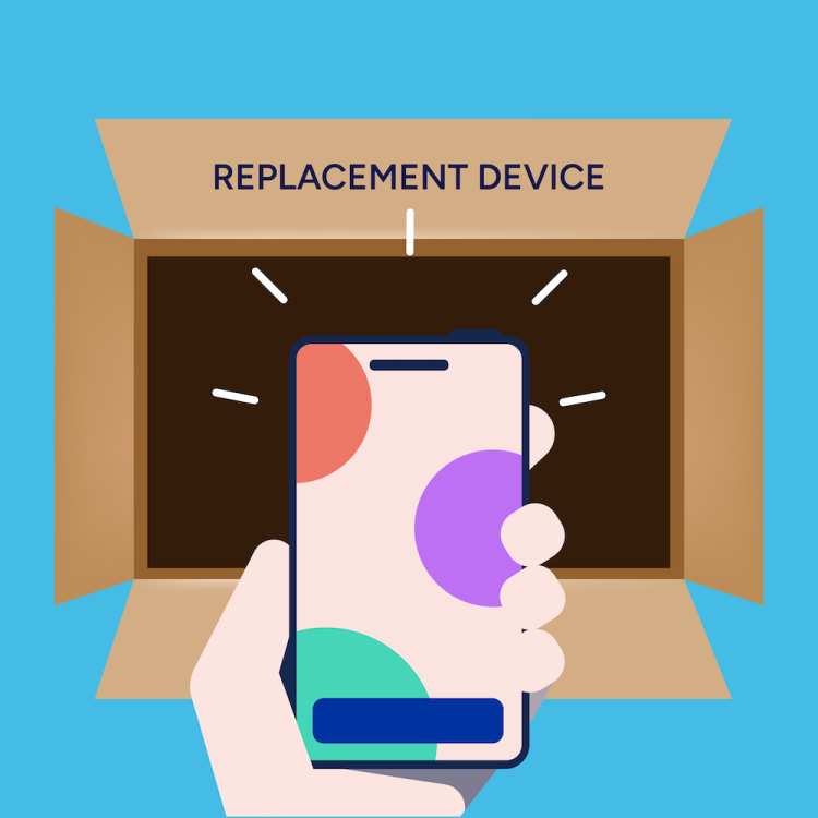 Ta emot ers&auml;ttningsenhet 